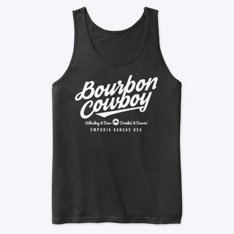 BC Tank White Print